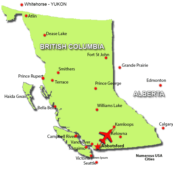 Flights to Kamloops